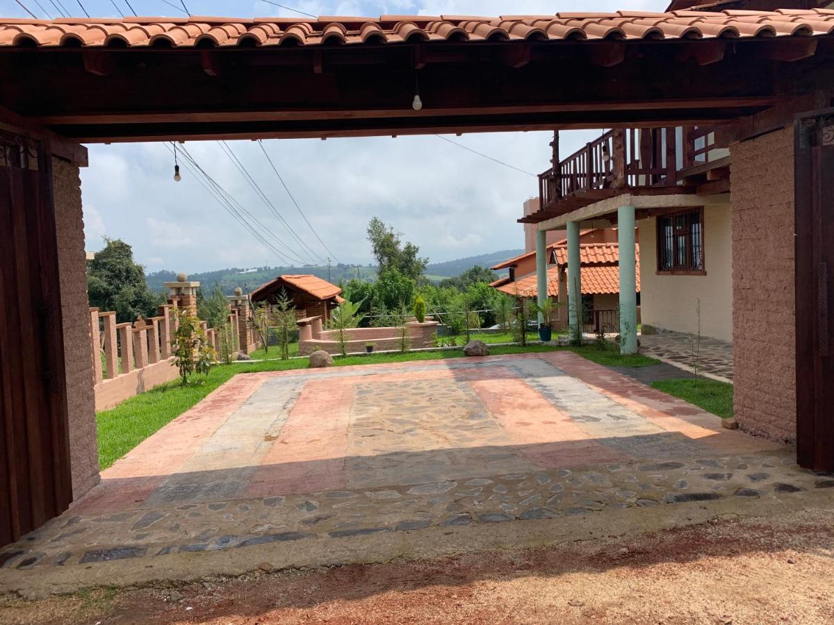 Cabana Amanecer Mazamitla Bagian luar foto