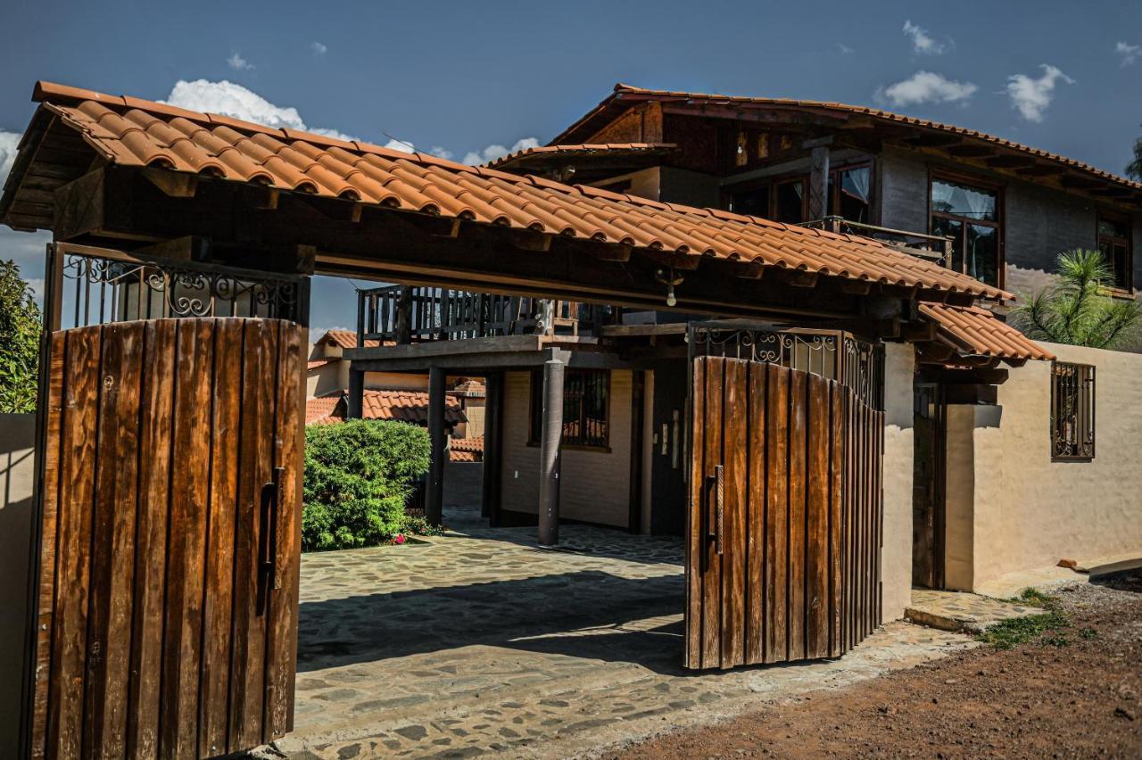Cabana Amanecer Mazamitla Bagian luar foto
